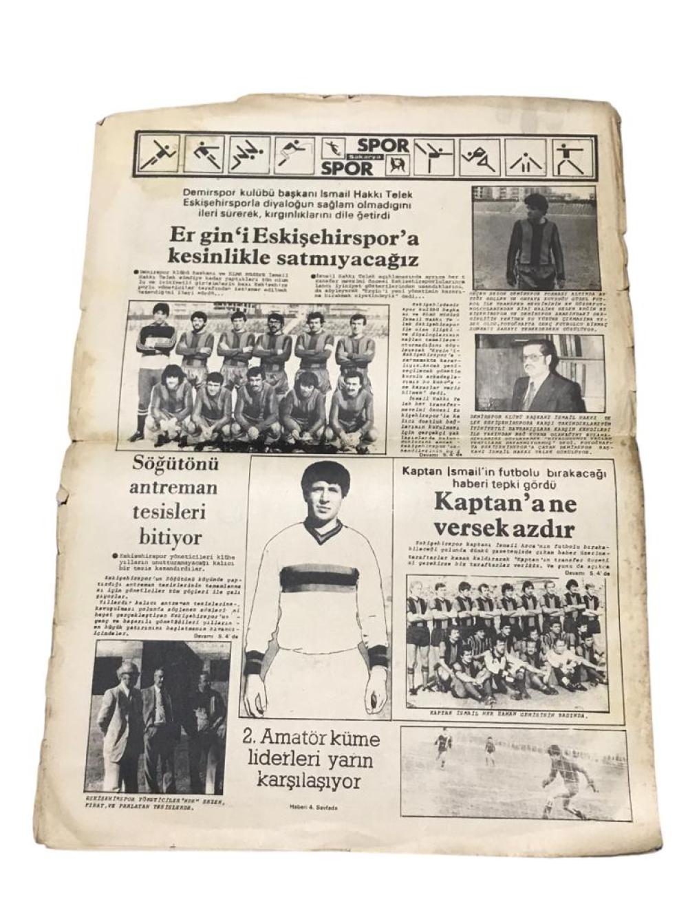 Sakarya Gazetesi 31 Mayıs 1980