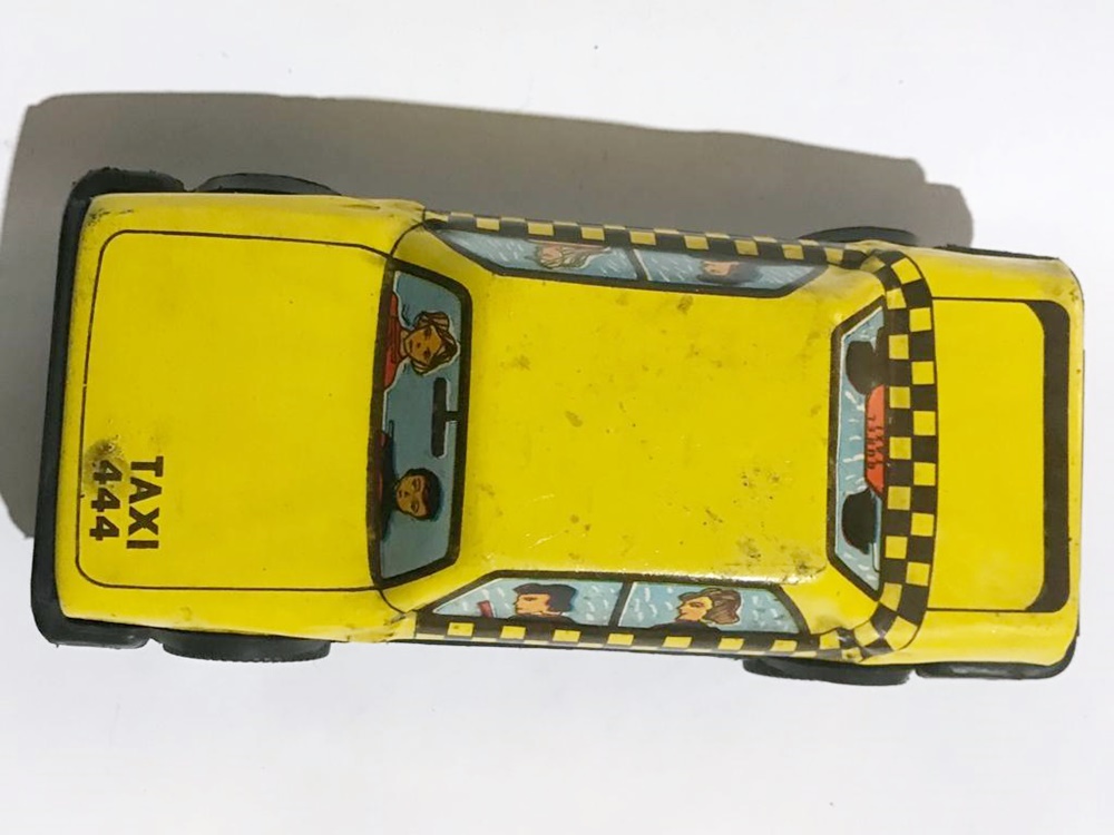 Sarı Taksi - Gürel Oyuncak / Teneke araba