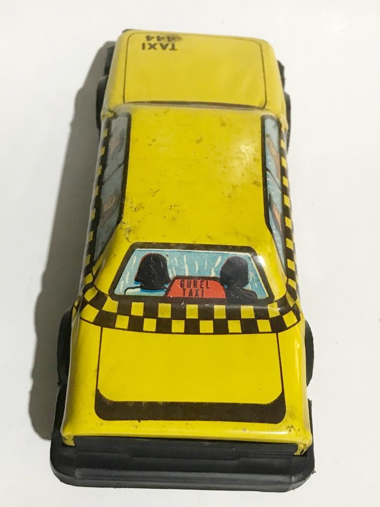 Sarı Taksi - Gürel Oyuncak / Teneke araba
