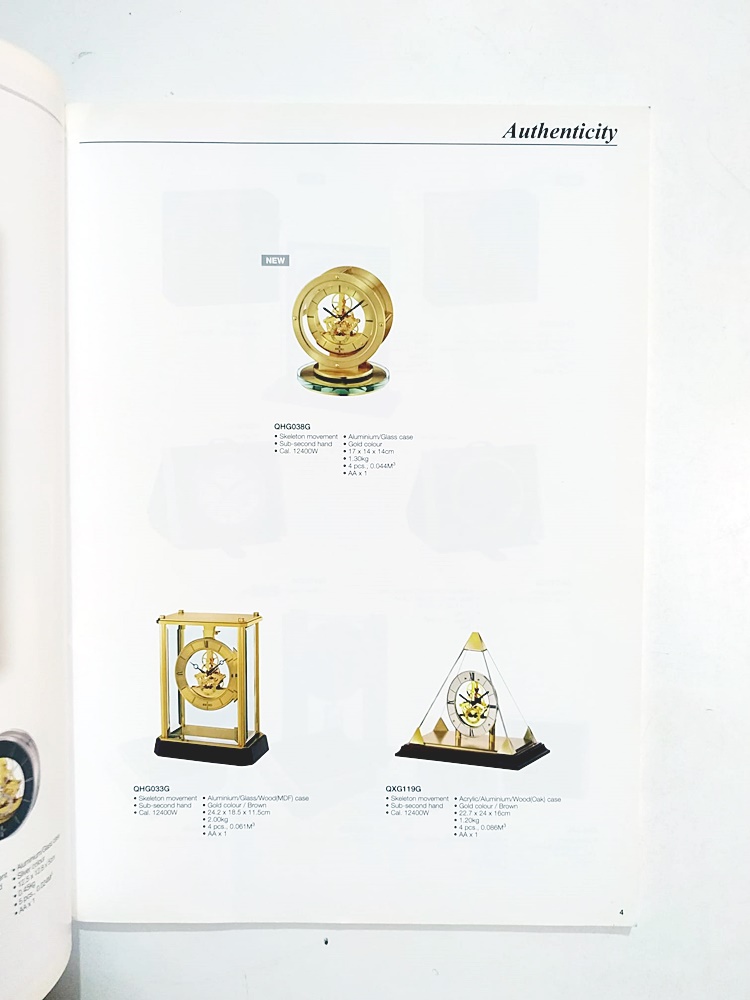 Seiko Clocks 2008-2009 - Saat Katalogu