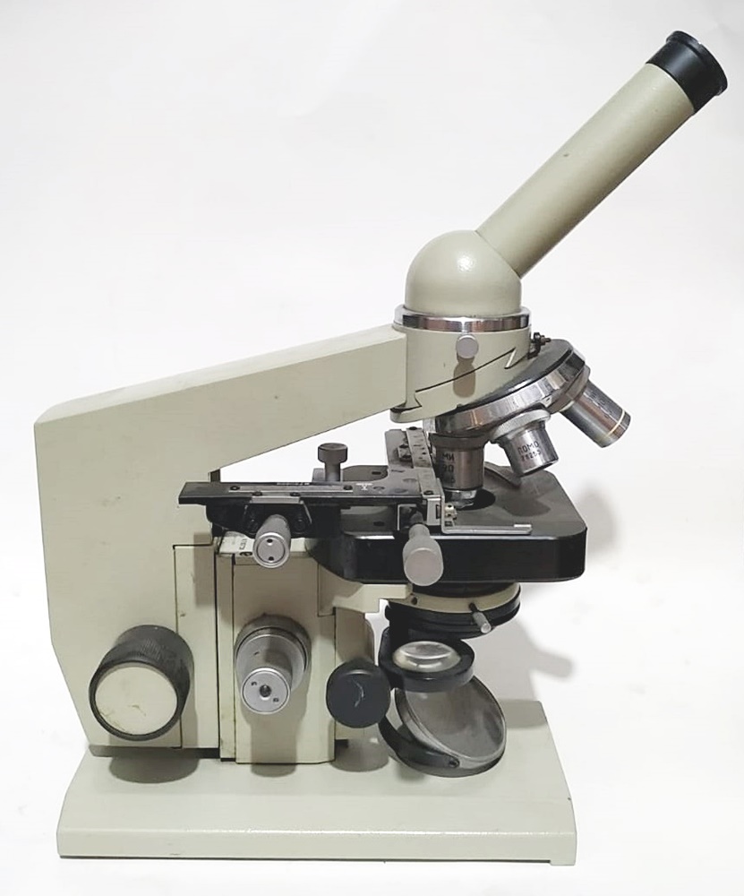 Sovyet dönemi mikroskop - ломо Биолам / Biolam