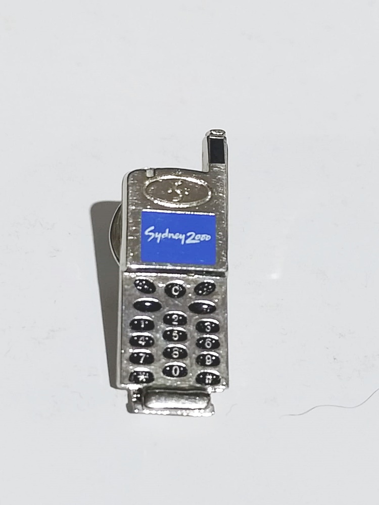 Sydney 2000 Olimpiyatları. telefon formlu rozet