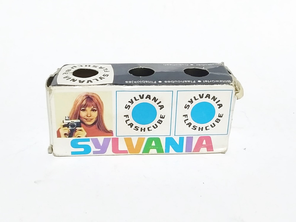 Sylvania Flashcube - Flaş / Kullanılmış 2 adet