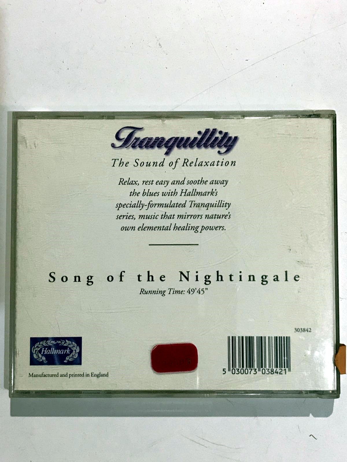 Traquillity / Song Of The Nightingale - Cd