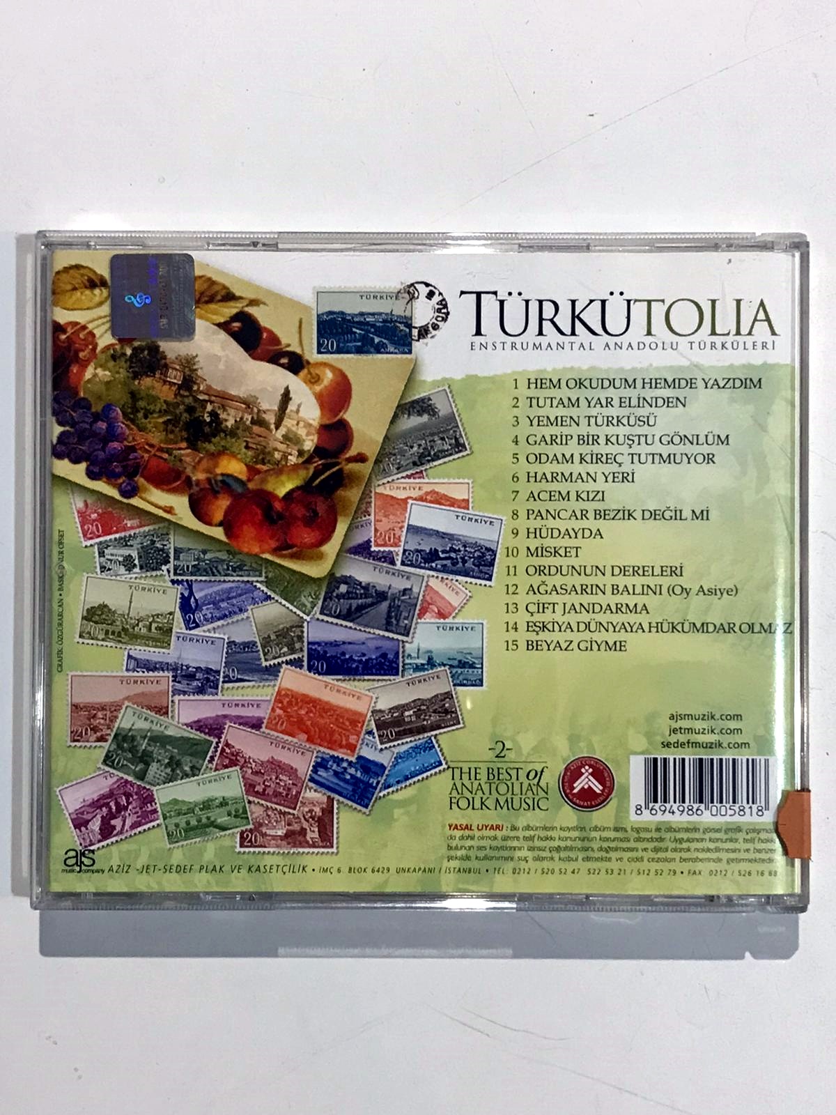 Türkütolia 2 / The Best Of Anatolian Folk Music - Cd