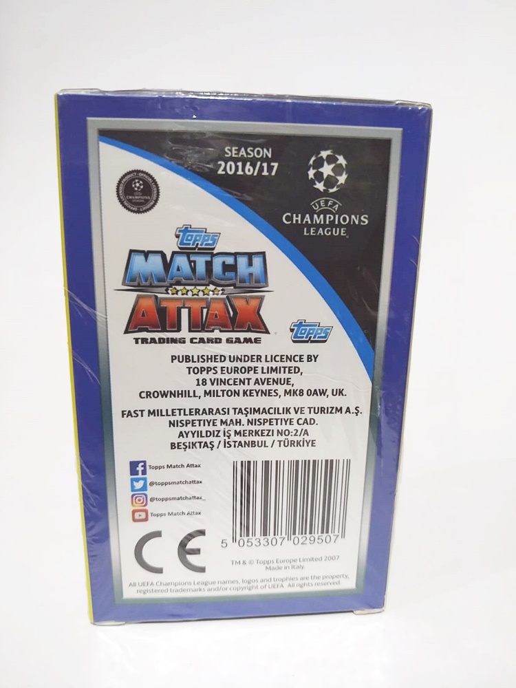 Uefa Champions League Topps Match Attax Trading Card Game / 2016/17