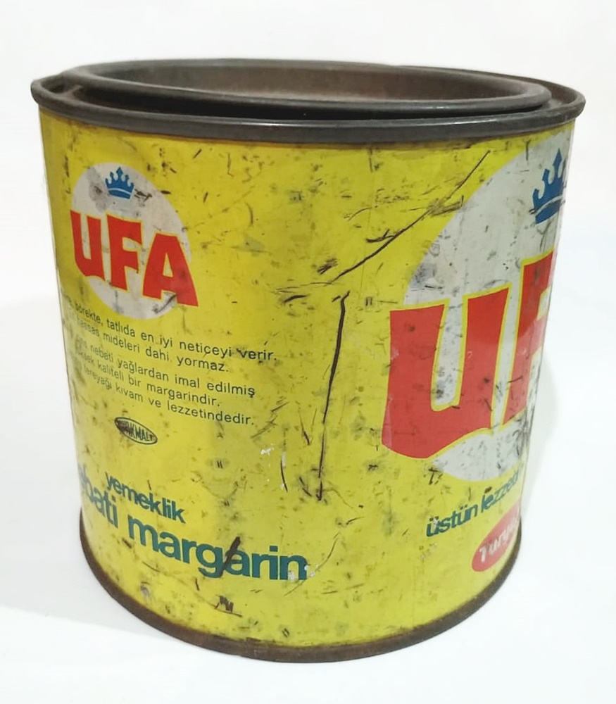 Ufa Üstün yemeklik margarin / Teneke kutu - Bakkaliye