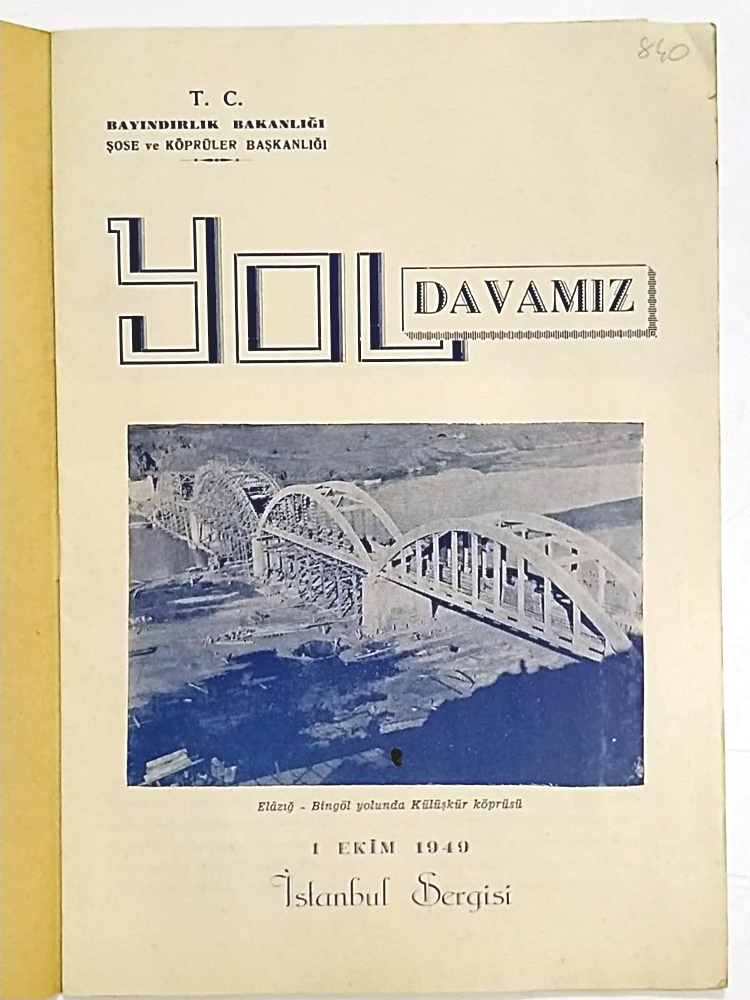 Yol Davamız 1 Ekim 1949 İstanbul Sergisi 