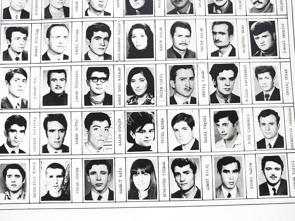 Zeytinburnu Akşam Orta Okulu 1970-1971 / Eski Zeytinburnu