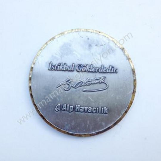 Alp Havacılık Ziyaret anısı Havacılık madalya, hatıra paraları - 