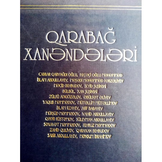 Azerbeycan, Karabağ Hanendeleri /  Kitaplı kutusunda 24 adet Cd set