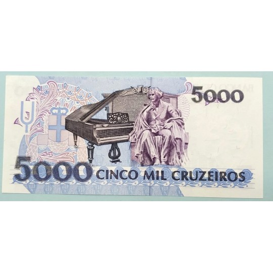 BREZİLYA - Brazil BRAZIL 5000 CRUZEIROS ND 1993