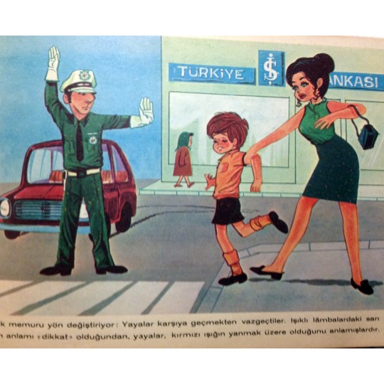 Çocuklar ve yol, Türkiye İş Bankası, Trafik kuralları - Kitap