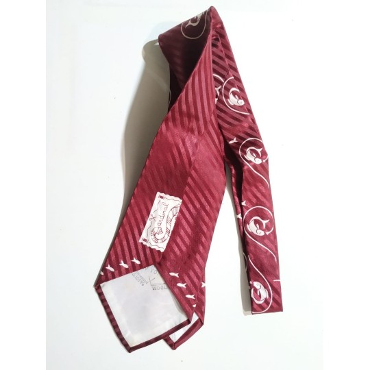Custom Neckwear CARDINAL of fifth ave New York 17 / Wool Lining - Eski kravat