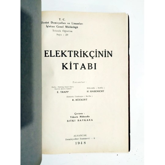 Elektrikçinin Kitabı - Kitap