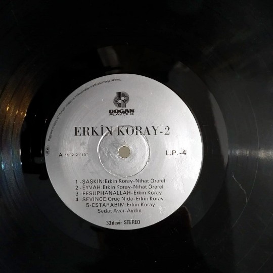 Erkin Koray 2 - Erkin KORAY  / Plak
