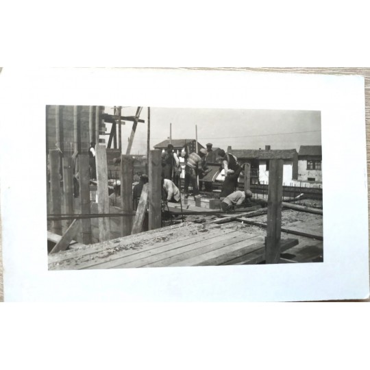Eskişehir Silosu Tren cephesinden görünüş 1934 - 2 adet Fotoğraf