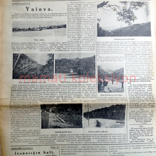Hakimiyeti Milliye gazetesi, 18 Ağustos 1934 Türk Dil Kurultayı, Yalova, - Efemera