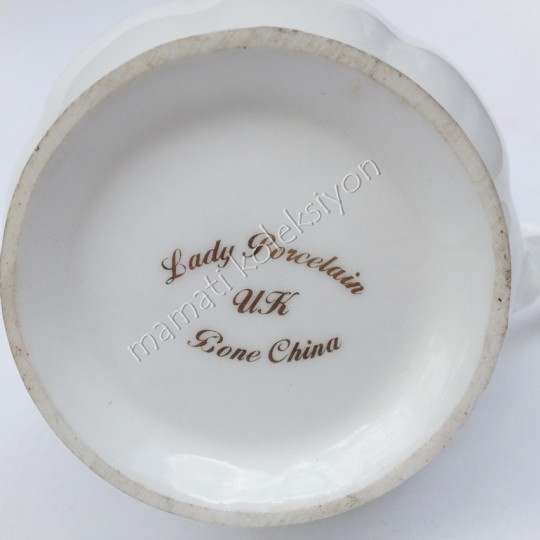 Lady Porcelain UK Bone China sütlük
