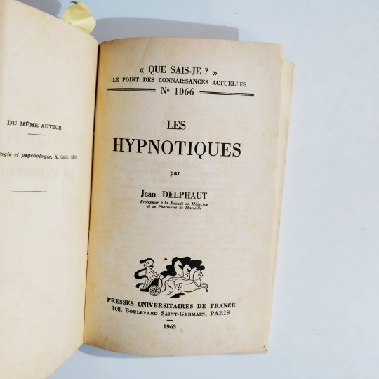 Les Hypnotıqes-Par Jean Delphaut - Kitap
