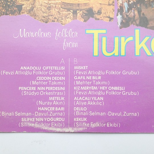 Marvelous Folklor from Turkey - Plak