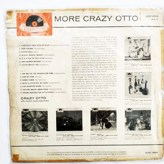 More Crazy Otto - Crazy Otto  / Plak