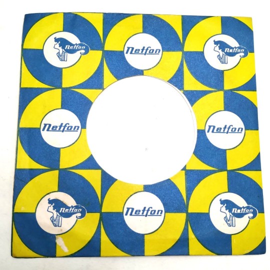 Netfon Plak (Sarı Mavi) / Plak kapağı
