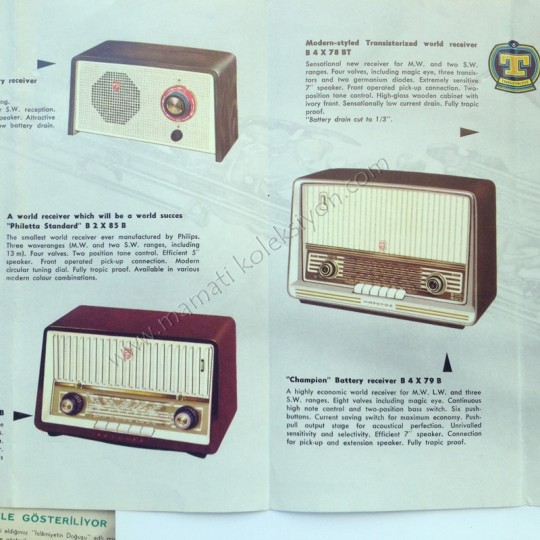 Philips Battery Sets 1959 - Efemera