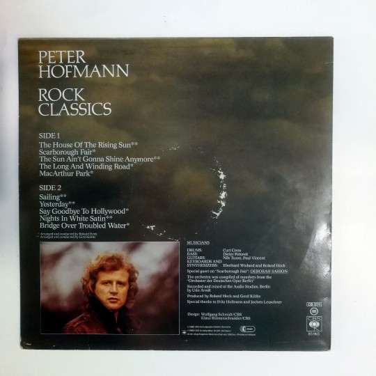 Rock Classics / Peter HOFMANN - Plak