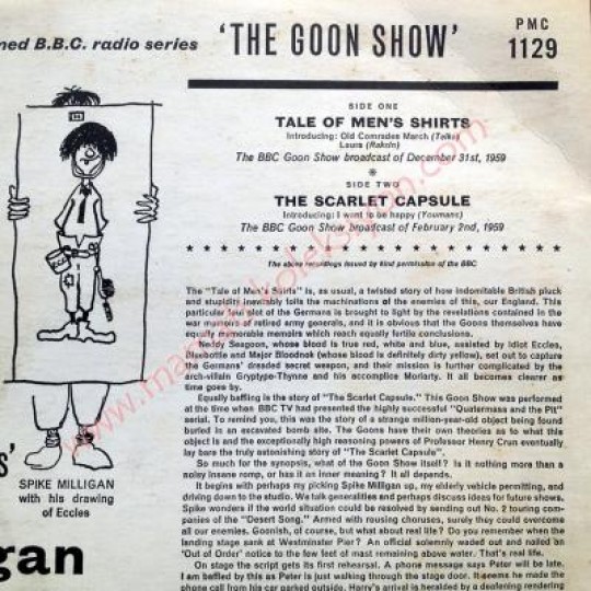 The best of the Goon Shows No 2 33 devir plak Peter SELLERS, Harry SECOMBE, Spike MILLIGAN - Plak