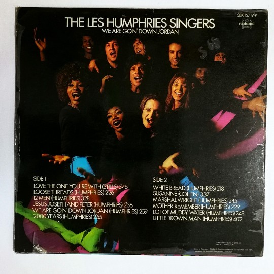The Les Humphries Singers - We Are Goin' Down Jordan  / Plak
