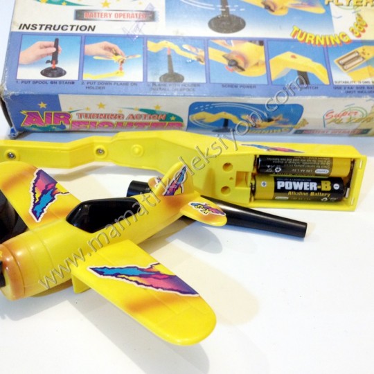 Turning action Air Fighter - Oyuncak uçak Eski oyuncak Haliyle
