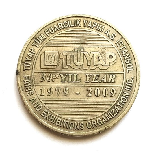 Tüyap 30. yıl 1979 - 2009 / Madalya  