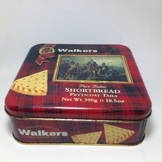 Walkers Scotland - Teneke bisküvi kutusu