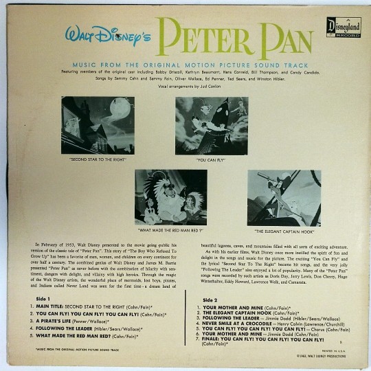 Walt Disney' s Peter Pan  / Plak