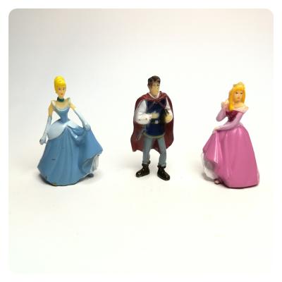 Minyatür Prensesler ve Prens - Disney / Oyuncak Figür