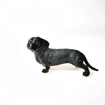 Minyatür Dachshund Köpek / Oyuncak Figür