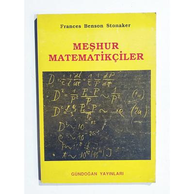 Meşhur Matematikçiler / Frances Benson  STONAKER - Kitap