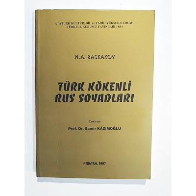 Türk Kökenli Rus Soyadları - Prof. Dr. Samir KAZIMOĞLU - Kitap