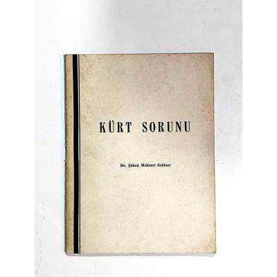 Kürt Sorunu - Şükrü Mehmet SEKBAN - Kitap