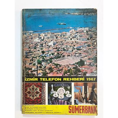 İzmir Telefon Rehberi 1967 Sümerbank - Kitap