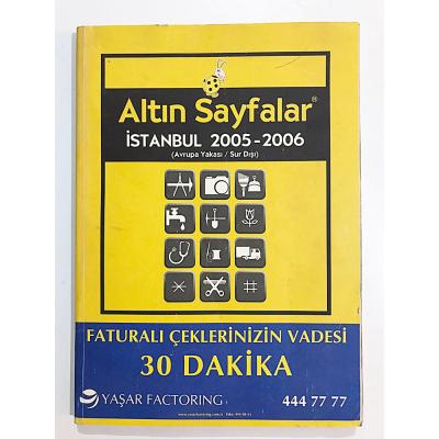 Altın Sayfalar İstanbul 2005 - 2006 - Kitap