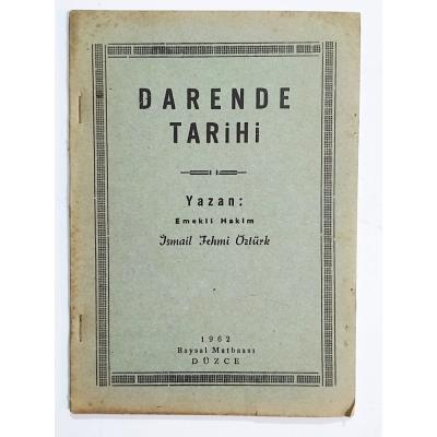 Darende Tarihi / İsmail Fehmi ÖZTÜRK - Kitap