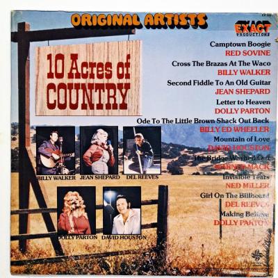 10 Acres of Country / Billy WALKER - Jean SHEPARD - Del REEVES - Dolly PARTON - David HOUSTON - Plak