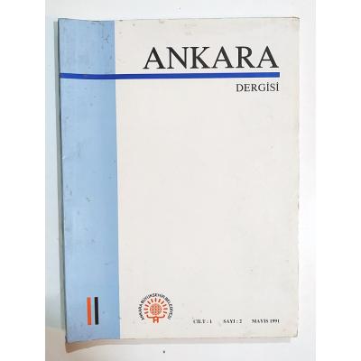Ankara Dergisi Sayı:2 / Büyükşehir Belediyesi 1991 