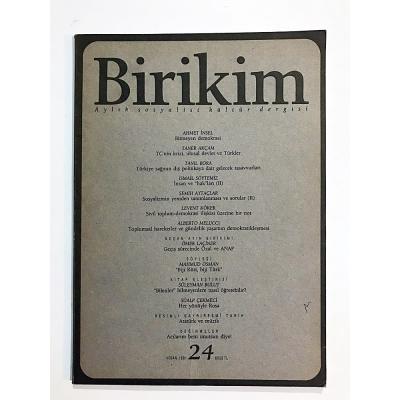 Birikim Dergisi Sayı:24 / 1991 - Dergi