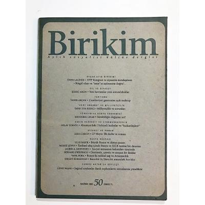 Birikim Dergisi Sayı:50 / 1993 - Dergi