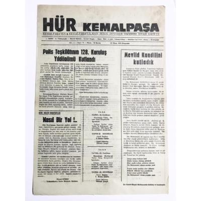 Hür Kemalpaşa gazetesi, 19 Nisan 1973 - Efemera