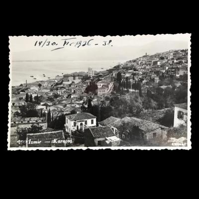 İZMİR KARATAŞ 1938 - FOTOKART