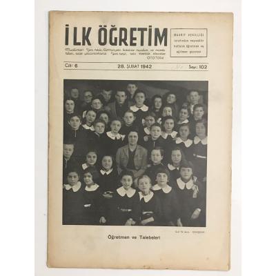 İlk Öğretim Dergisi Sayı:102 / 1942 - Dergi